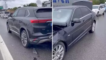 Mercedes TOGG’a Arkadan Çarptı Hasar Farkı Dikkat Çekti