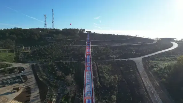 İstanbul'un yanı başına açılacak! Türkiye'nin en uzun kaydırağında sona gelindi