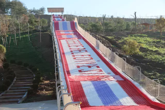 İstanbul'un yanı başına açılacak! Türkiye'nin en uzun kaydırağında sona gelindi