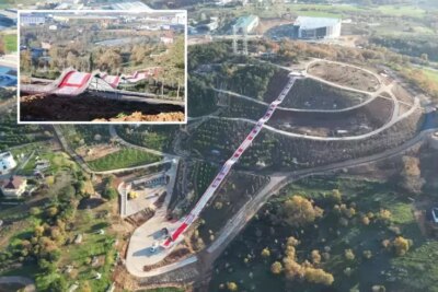 Türkiye’nin En Uzun Kaydırağı Açılışa Hazırlanıyor