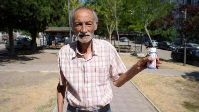 34 yıl sonra su içmeye başladı