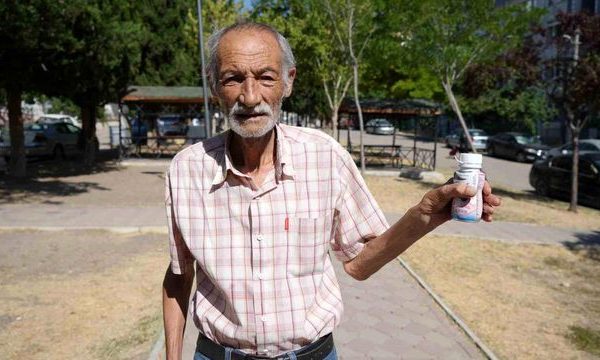 34 yıl sonra su içmeye başladı