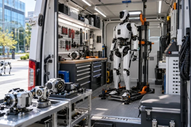 Japonya'dan dünyada bir ilk! Arızalanan robotlar için özel ambulans